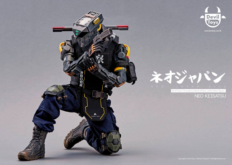 Illustration for article titled Artist's Cyberpunk Project Gets Turned Into An Action Figure